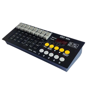 DJ luci compatte DMX Controller programmabile Mini DMX Controller per Led Par luci teste mobili - Product Image 1