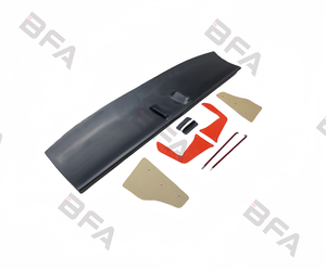 Lexus RC-F için arka kanat RC RCF upgraded yükseltilmiş roket tavşan GT büyük arka kanat büyük arka kanat spoiler gövde üzerinde - Product Image 5