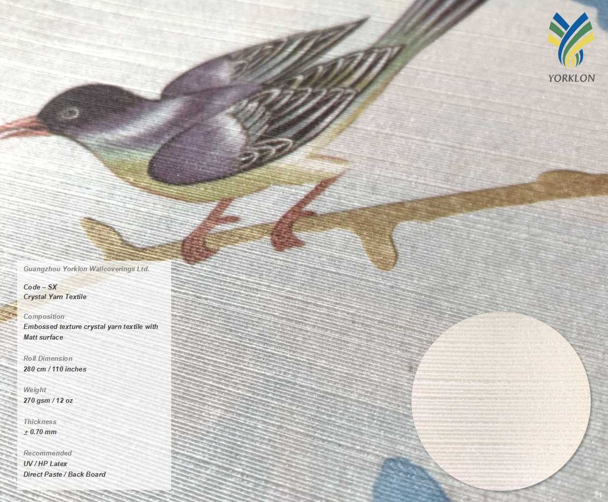 Fil de cristal Textile