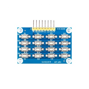 4 X4 16 Tasten Matrix-Tastatur modul MCU-Entwicklung PCB Patch Buttons Learning Board 3.3V 5V für Arduino