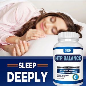 Zuverlässige vegane Healthcare Supplement Bio 5HTP Kapseln mit Kalzium für die Stimmung der Gehirn funktion und die Unterstützung des tiefen Schlafes - Product Image 6