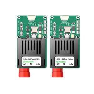 Nuovo RX TX UAV ricetrasmettitore in fibra ottica per FPV 20 KM Drone ricetrasmettitore ottico modulo FC TTL ricetrasmettitore terminale 1310 NM 1550 NM - Product Image 1