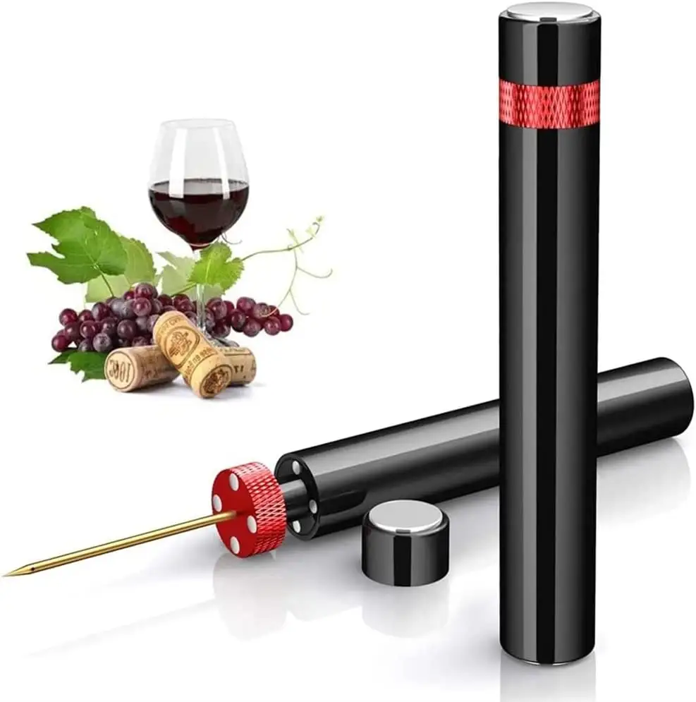 2022 휴대용 미니 와인 코르크 마개, 조립 디자인 공압 펌프 코르크