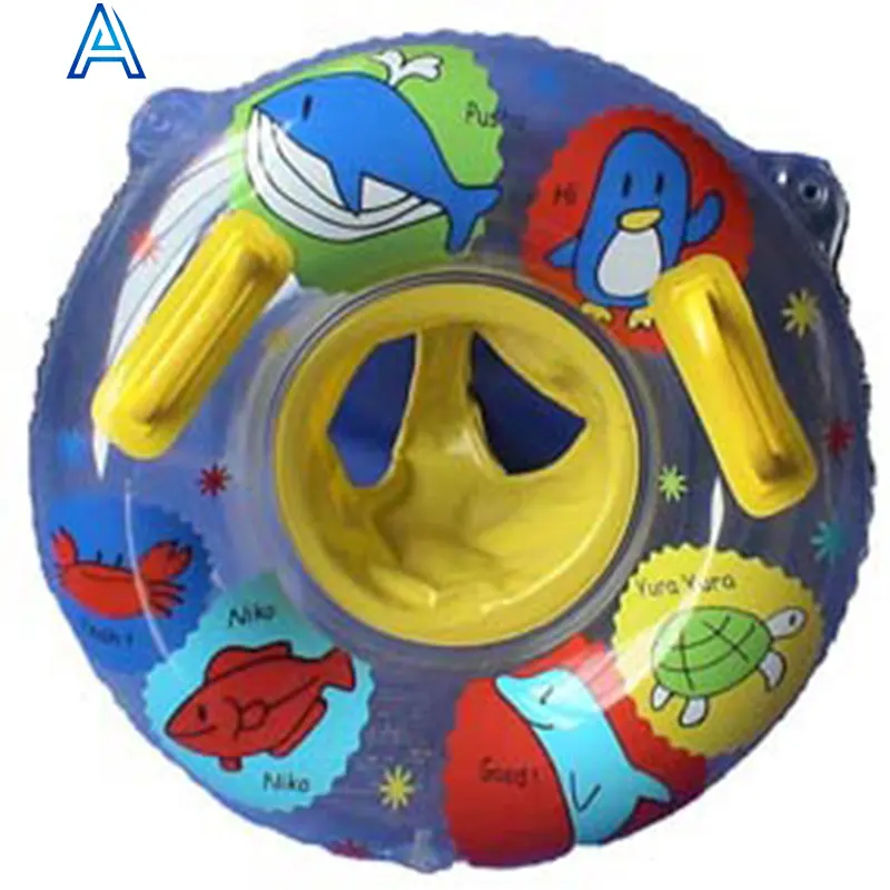 Personalizza la forma di alta qualità rotonda in PVC gonfiabile seggiolino per bambini per piscina galleggiante giocattolo d'acqua