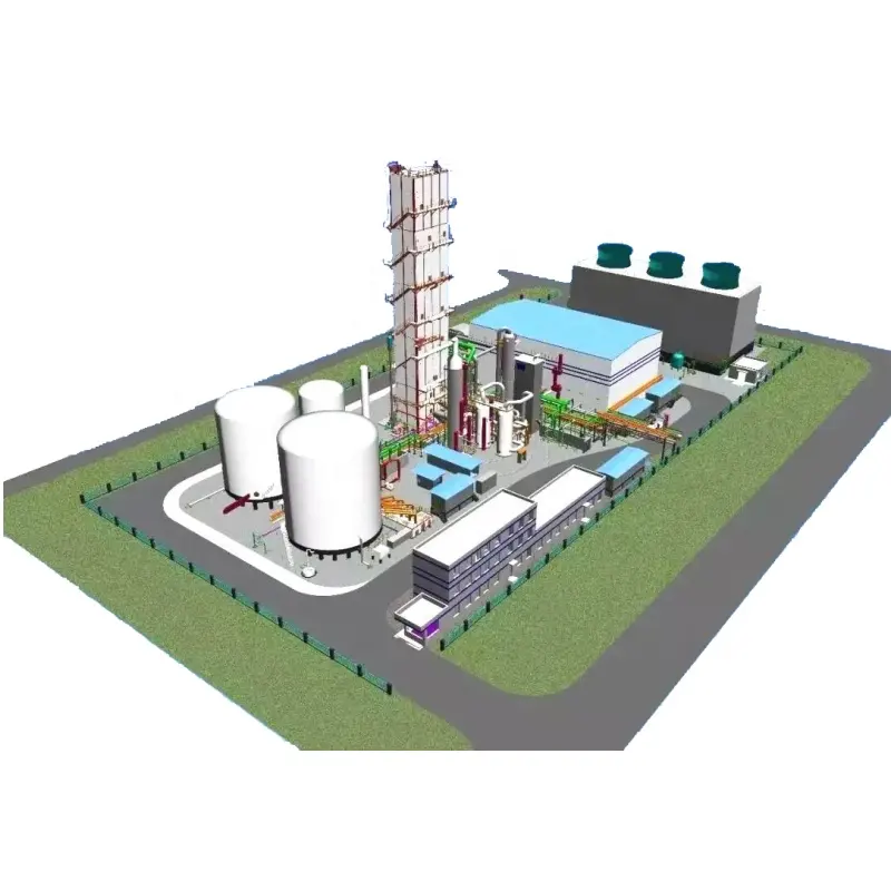 Unités de séparation d'air EPC Générateur d'oxygène d'azote de gaz liquide Usine cryogénique Machine de production d'oxygène fournie 360 jours 10000