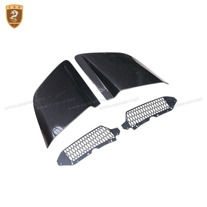 Capris Style Dry Carbon Fiber zijdelingse deurpanelen voor Audi R8 V10 2022-2024 - Product Image 4