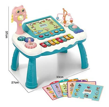 Jinming Hot Sale Chinese En Engels Vroege Educatie Leren Speelgoed Spel Baby 'S Leren Tafel Speelgoed Voor Baby