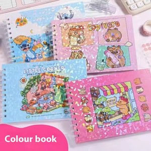 新しい到着カスタマイズされた子供のためのボビーグッズぬりえブック大人のための高品質ぬりえブック描画ブック - Product Image 2