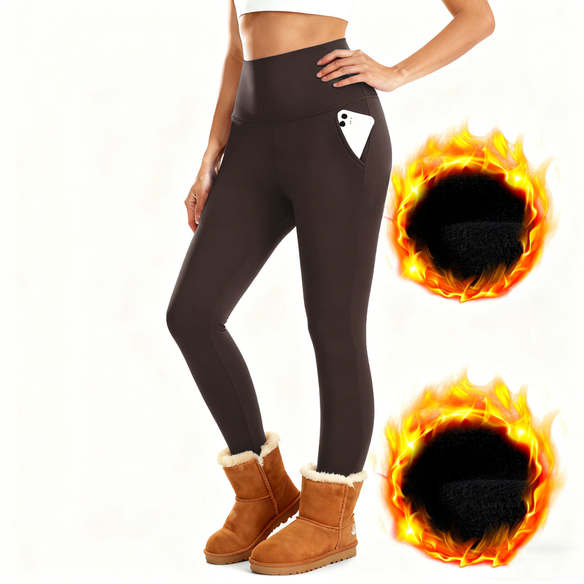 สีน้ำตาล