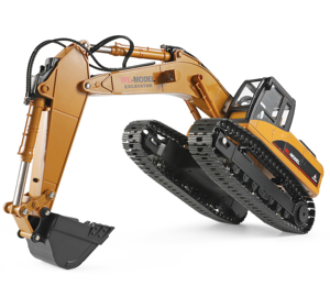 WL ของเล่นเครื่องควบคุมระยะไกลตีนตะขาบไฟฟ้าโลหะ Rc รถขุดรายการ16800วิทยุควบคุมของเล่นรถบรรทุก - Product Image 4