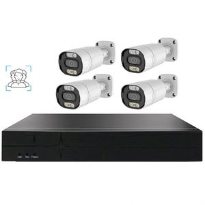 Smart AI 5MP Reconocimiento facial Cámara IP Detección de intrusión Sistema de cámara CCTV POE - Product Image 1