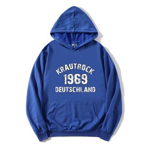 德国音乐乐队细长印刷服务Krautrock，适合70年代德国摇滚音乐流派套头衫Krautrock连帽衫的粉丝