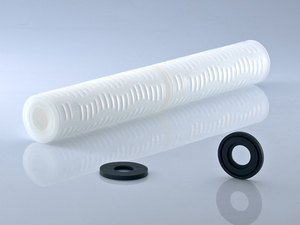 Industrial <strong>Filter</strong> One Piece Cage PP Polypropylene Pleated 0.2 Membrane <strong>Filter</strong> Cartridges for Water - Product Image 5