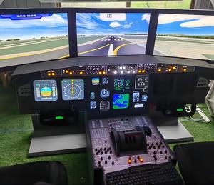 Emulador de cabina de avión de simulación personalizado directo de fábrica, emulador de vuelo, modelo de sala de Control Central