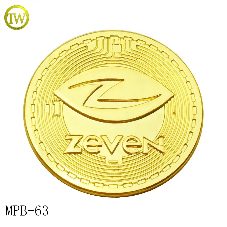 Custom high quality round shaped pin logo embossed badges with rotary pins