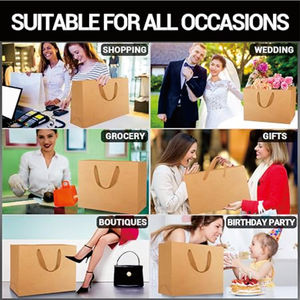 Luxo reutilizável personalizado impresso papel barato sacos de compras ecológicos para o uso do supermercado Impressão Digital