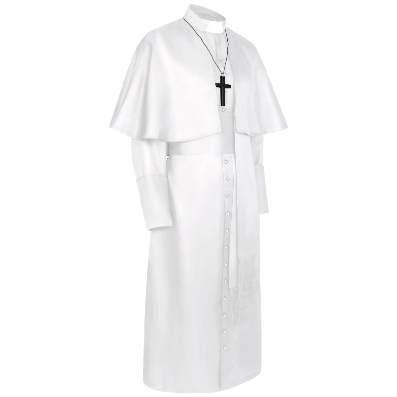 Robe de prêtre blanche