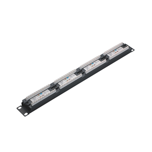 MT-4010 Cat5E 1U 2U 24 48 Puerto panel Cat5e UTP red RJ45 Panel - Product Image 3