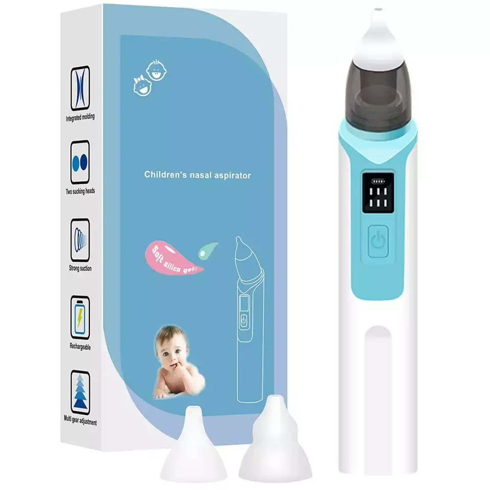 Aspirator Hidung Bayi, Aspirator Hidung Elektrik Perawatan Bayi Baru Lahir Penghisap Peralatan Mengendus Aman Higienis Hidung