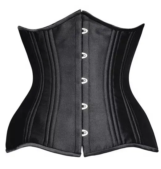 Espartilho, corset feminino de aço duplo, modelador de emagrecimento, gordura, sexy, vintage, de alta qualidade