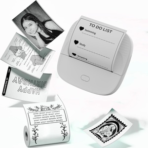 2 Inch Sticker Mini Máy In 58Mm Không Có Nhãn Xách Tay Nhỏ Máy In Ảnh Từ Điện Thoại Cho Nghiên Cứu Ghi Chú - Product Image 1