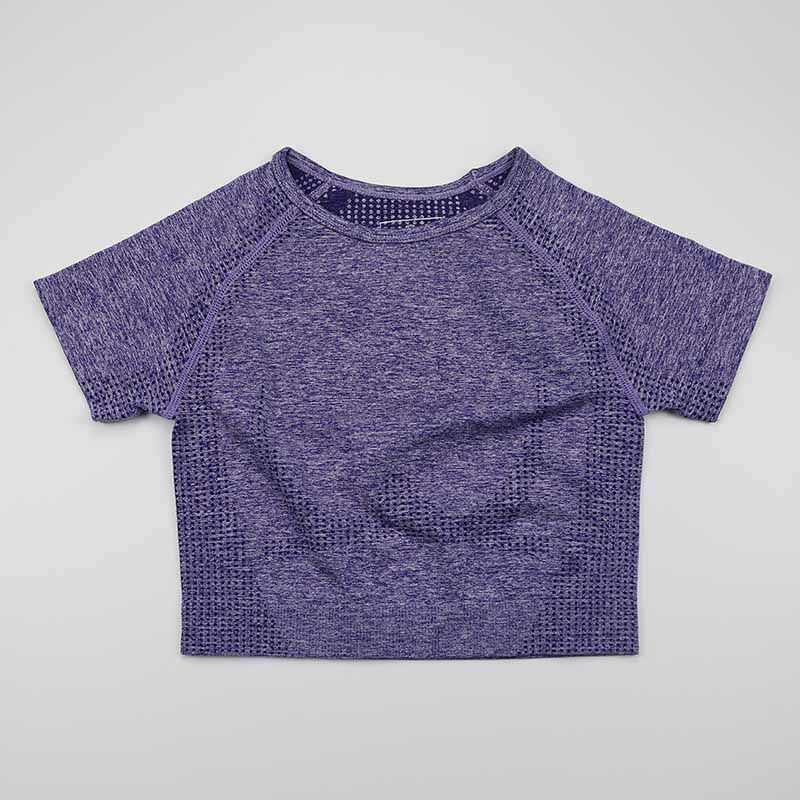 Short sleeve #purple