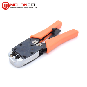 MT-8105 7,6 дюйма Тип RJ45 RJ12 RJ11 8P 6 LAN Ethernet телефонной сети кабель щипцы обжимной инструмент с трещоткой - Product Image 2