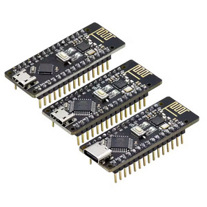 RF-Nano para Arduino Nano V3.0, Micro USB Nano Board ATmega328P QFN32 5V 16M CH340, integrado NRF24L01 + 2,4G inalámbrico