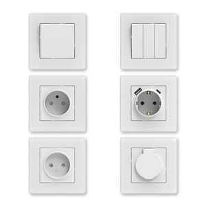IGOTOヨーロピアンソケットおよびスイッチUSBウォールソケットEUソケット (USBおよびタイプCプライスエレクトリックEU付き) - Product Image 1