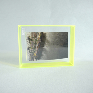 Desktop Detachable Neon Color clear Custom <strong>Large</strong> <strong>DIY</strong> PMMA Acrylic Shadow Box Picture <strong>Frame</strong> - Product Image 3