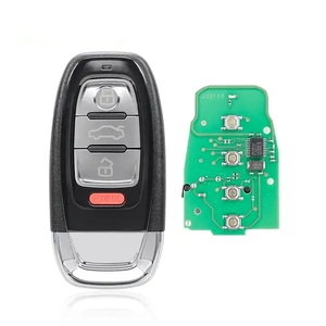 รีโมตอัจฉริยะ3 + 1ปุ่มครึ่ง IYZFBSB802 315MHz สำหรับ Audi A1 A3 A4 A5 A6 A7 A8 Q5 Q3 Q7รถควบคุมแบบไร้กุญแจ - Product Image 5