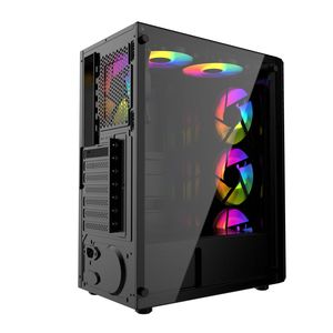 Pc kasa masaüstü bilgisayar parça dolabı oyun cpu bilgisayar kasası pc kasa - Product Image 3