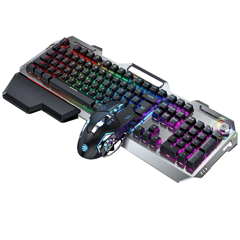 Wireless Keyboard Set  E-sports Gaming Mouse Set  Mechanical Feel Computer Notebook Dedicated Keyboard And Mouse