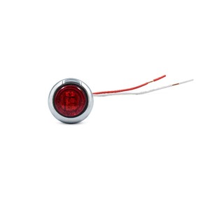 12V/ 24V <strong>3</strong>/4' Side Marker <strong>Lighting</strong> Indicator Marker Lamp Turn Reverse Brake Signal Lamp <strong>Strobe</strong> Double Color - Product Image 1
