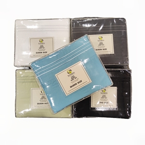 酒店床单制造商双尺寸100% 聚酯固体平板酒店亚麻