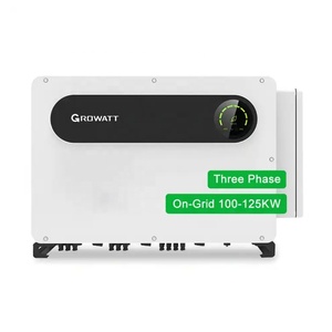 Izgara kapalı ızgara üzerinde AC 3 fazlı Growatt DC hibrid MAX 100 ~ 125KTL3-X LV 100/110/120/125KW MPPTs ile güneş invertör - Product Image 1