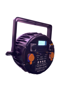 LEDアップライトワイヤレス制御充電式バッテリー駆動12個 × 15W RGBWAUV LEDパー缶ステージライト - Product Image 6
