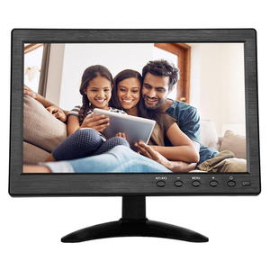 Monitor de PC TFT LCD de escritorio de 10 pulgadas, pantalla panorámica de 10,1 pulgadas, pantalla de cámara CCTV de seguridad, Monitor portátil con VGA BNC USB HDMIed AV - Product Image 1