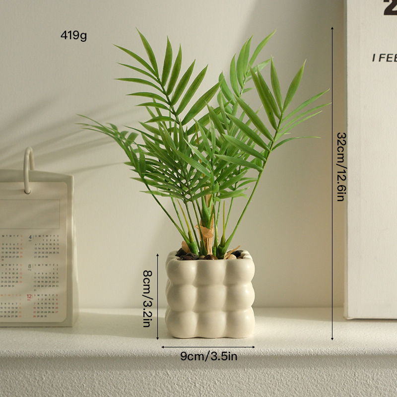 Conjunto de hojas de anémona sueltas de cuenca cuadrada con Cuenca