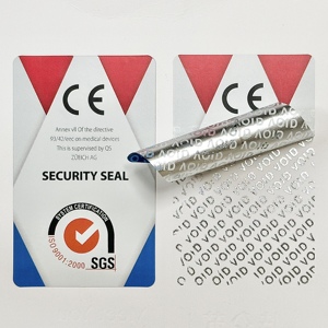 Certificado ecológico CE VOID Código holográfico QR Etiqueta DE SEGURIDAD Etiqueta adhesiva Código de barras único con material adhesivo PET - Product Image 5