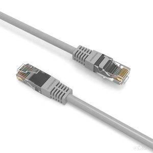 Cat5e 1Gbps 350 MHz cavo Ethernet rete 6 piedi Grey Computer LAN cavo con oro placcato RJ45 connettori - Product Image 1