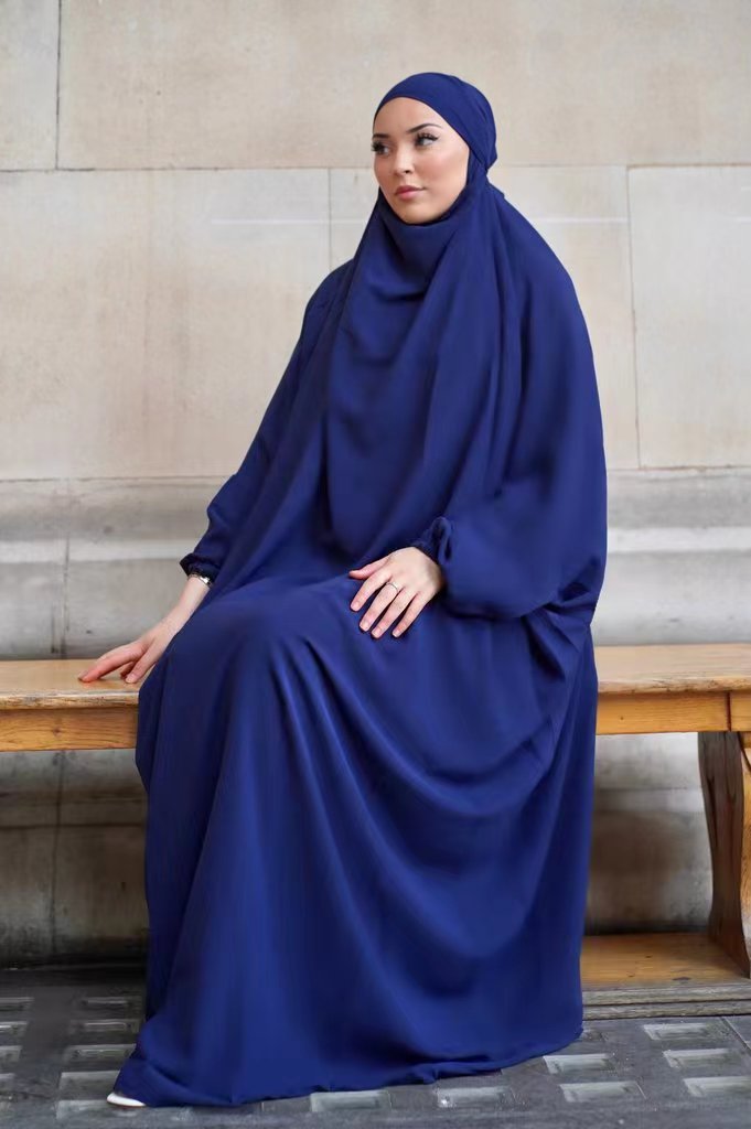 Hot selling women Plus size Modest Khimar Hijab Abaya Jilbab Muslim Clothing Prayer Abaya
