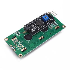 LCD1602A Blau/Grüner Bildschirm IIC/I2C LCD-Modul Kompatibel mit Arduino R3 LED-Bildschirm anzeige mit Hintergrund beleuchtung