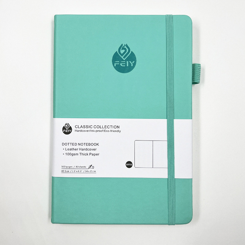 Logo ruban couleur turquoise A5