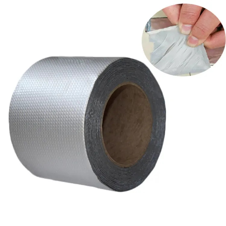 Butyl Putty Tape Hoch leistungs-und auslaufs ic heres Aluminiumfolien-Gummiband für die Reparatur von Wohnmobilen, Fenster-, Boots versiegelung, Glas-und Dach pflaster