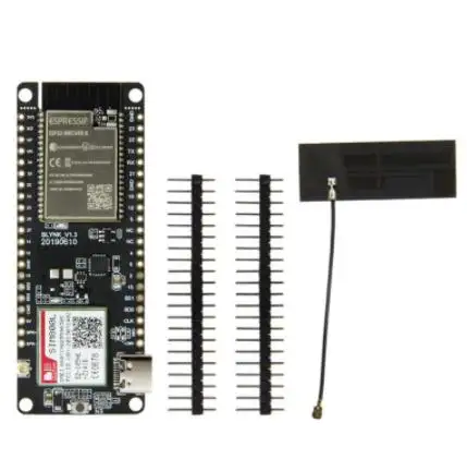 V 1,3 ESP32 Drahtlose Modul GPRS Antenne SIM Karte SIM800L Modul ESP32-WROVER-B 2,4 GHz SIM800L Entwicklung Bord