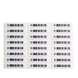 アンチ万引き58khzバーコードEASステッカーEAS AM DRラベル58kHzセキュリティタグバーコードステッカー化粧品店 - Product Image 3