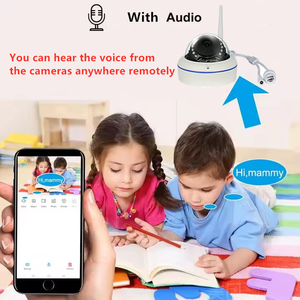 8-kênh 5MP Wi-Fi Dome <span class=keywords><strong>CCTV</strong></span> <span class=keywords><strong>Camera</strong></span> an ninh Hệ thống hồng ngoại tầm nhìn ban đêm ghi âm giọng nói eseecloud ứng dụng tương thích NVR dữ liệu - Product Image 3