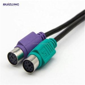 LBT热卖20厘米PS/2母对USB 2.0公线转换器适配器有源PS2电缆，用于鼠标、键盘、条形码扫描仪 - Product Image 5