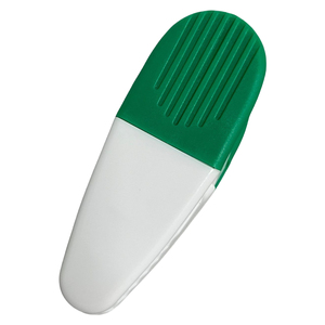 Clipe magnético para memorando, clipe magnético de plástico para geladeira, formato oval, clipe personalizado, venda imperdível